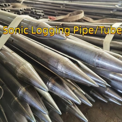 50mm Erw Steel Sonic Logging Tube Untuk Bored Pile